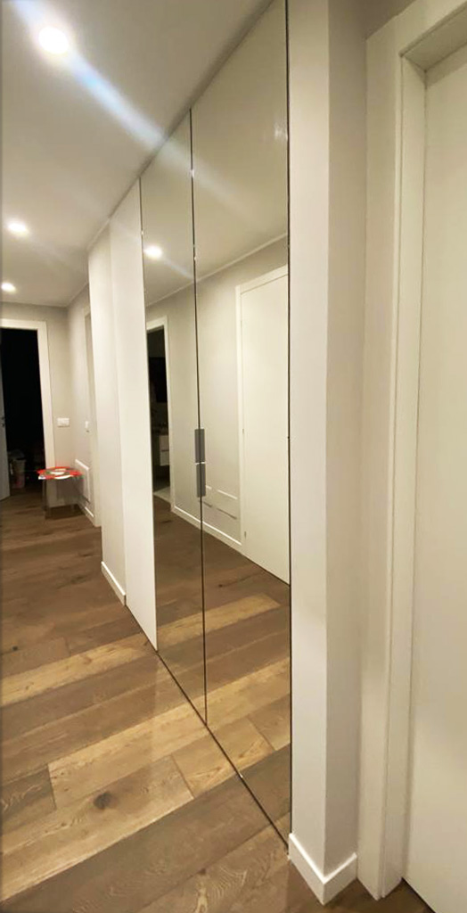 cabina armadio a specchio