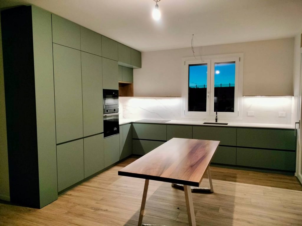 Cucina in fenix